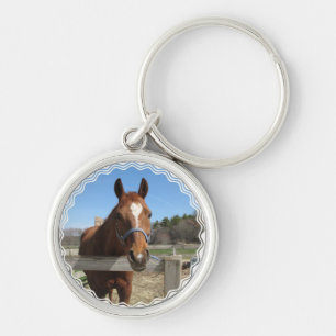 Chaveiro de um quarto doce do cavalo