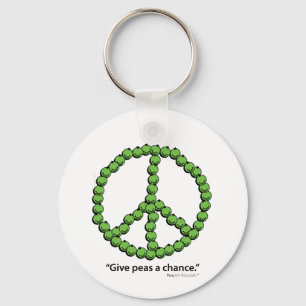 Chaveiro Dê Uma Chance Ao Peas