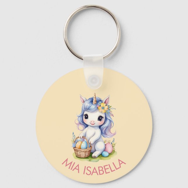 Chaveiro de Unicorn Páscoa (Frente)