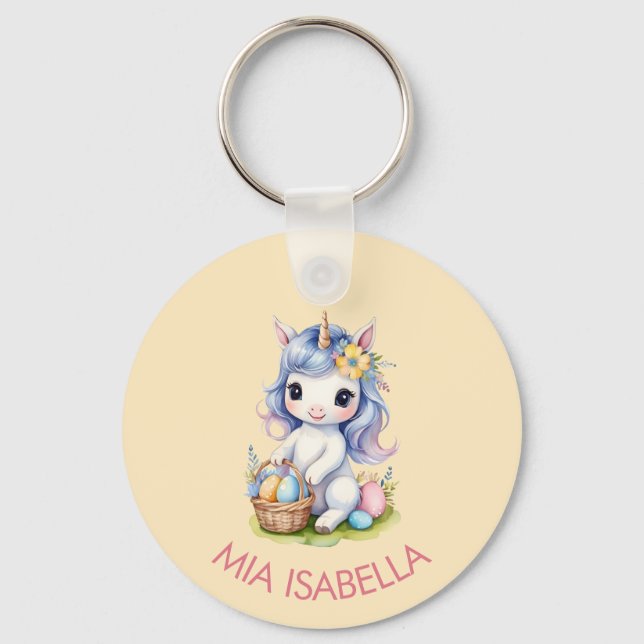 Chaveiro de Unicorn Páscoa (Frente)