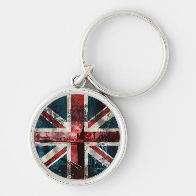 Chaveiro de Union Jack (Frente)