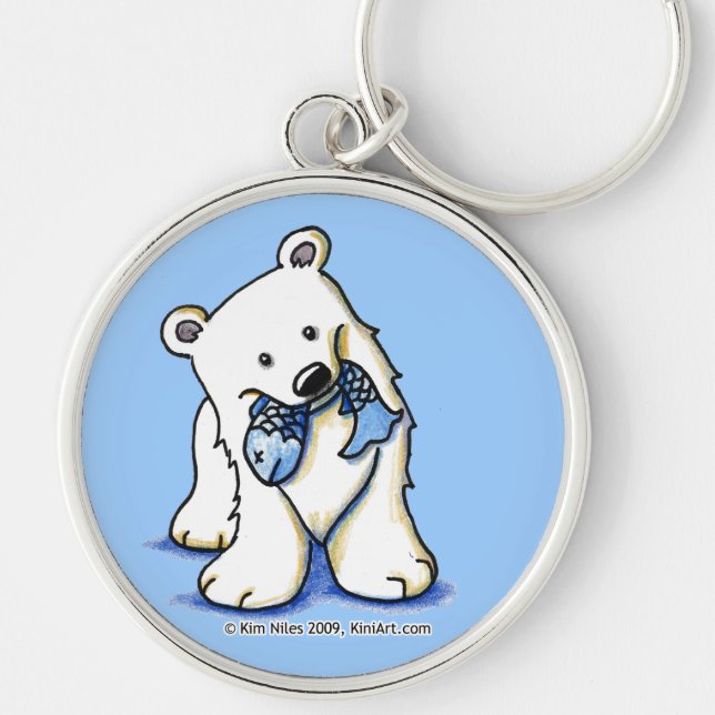 Chaveiro de Urso Polar (Frente)