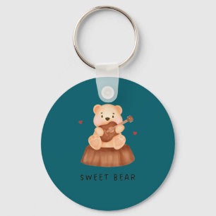 Chaveiro de Urso Teddy Fofo Urso Estético Adoráv