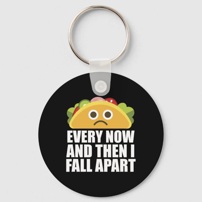 Chaveiro De Vez Em Quando Eu Caio No Taco Divertido (Frente)