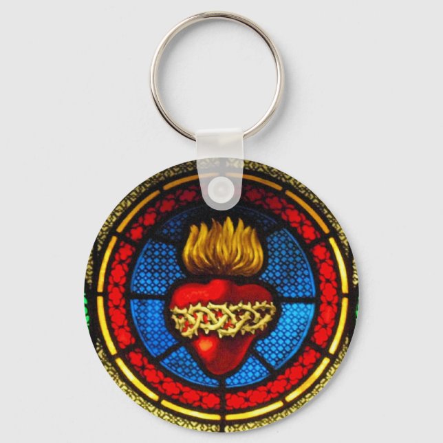 Chaveiro de Vidro Sagrado (J&M) (Frente)