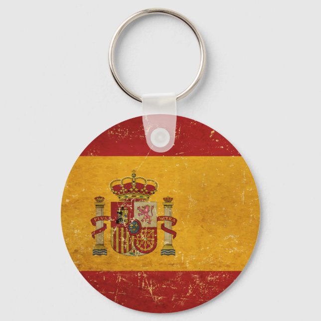 Chaveiro de Vintage Grunge, na Espanha (Frente)