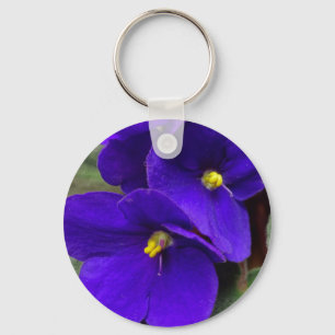 Chaveiro de violeta africano