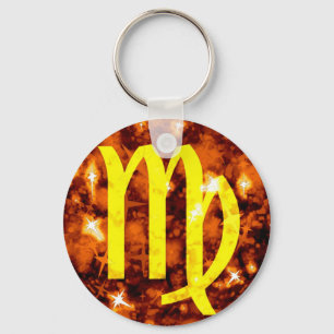 chaveiro de Virgo zodiac