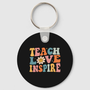 Chaveiro De Volta À Escola Ensinar Amor Inspira Professores