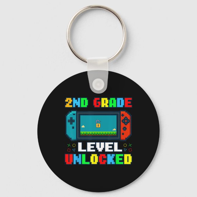 Chaveiro De Volta à Escola Nível 2ª Série Desbloqueado Game (Frente)