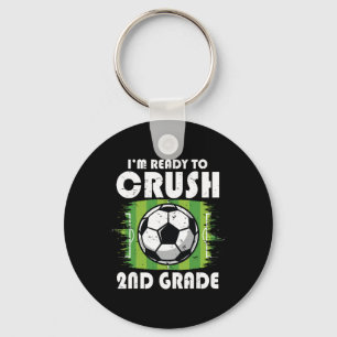 Chaveiro De Volta à Escola Primeiro Dia Da 2ª Série Futebol