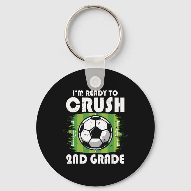Chaveiro De Volta à Escola Primeiro Dia Da 2ª Série Futebol (Frente)