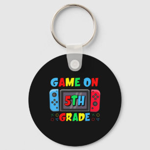 Chaveiro De Volta ao Jogo Escolar na 5ª Série Garotos Gamer