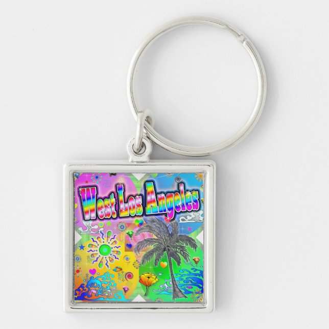 Chaveiro de West Los Angeles Quadro Seasons (Frente)