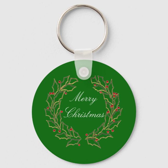 Chaveiro de Wreouts de Natal (Frente)