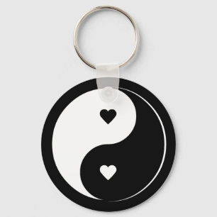 Chaveiro de Yin Yang do amor