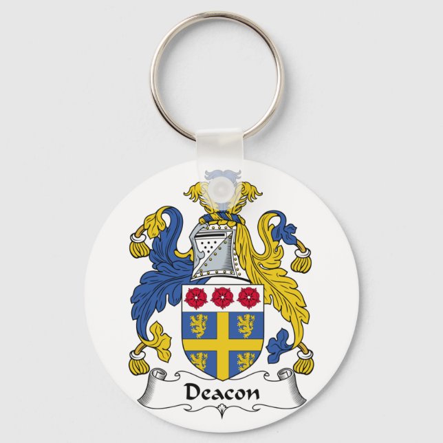 Chaveiro Deacon Family Crest (Frente)