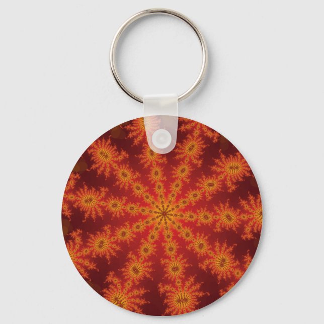 Chaveiro Decastere Laranja Vermelho (Frente)