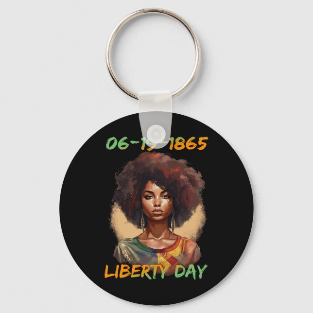 Chaveiro Décimo Junho - Independência das Mulheres Africana (Frente)