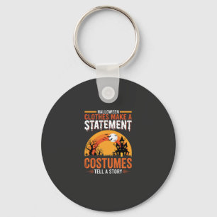 Chaveiro Declaração de Fantasias de Halloween Projeto Casa