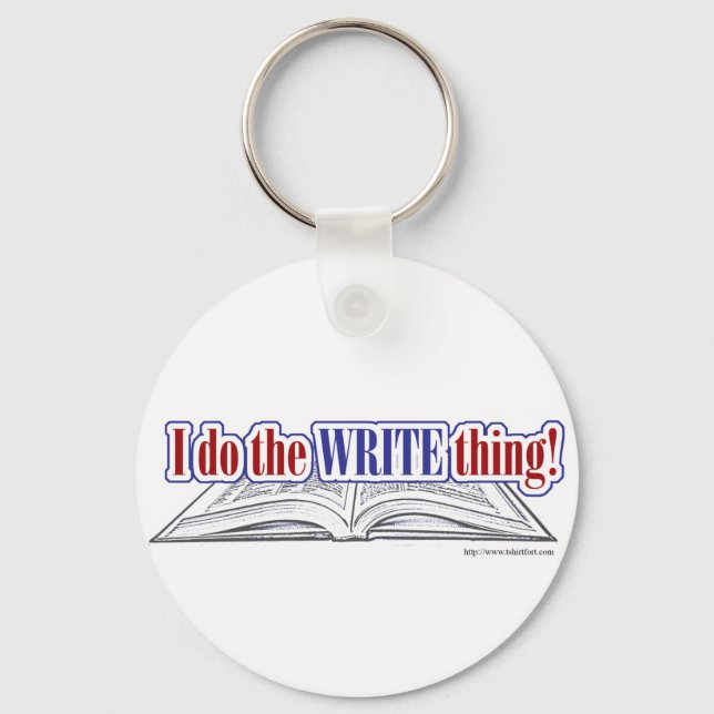 Chaveiro Declaração De Orgulho Do Autor De Gravação (Frente)