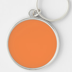 Chaveiro Decor Cor Laranja de Mango Sólido pronto para per