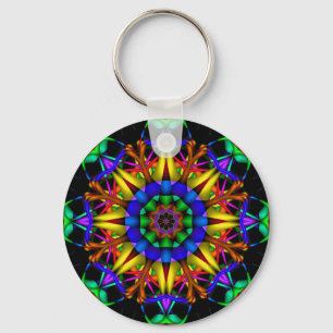 Chaveiro decorativo da mandala