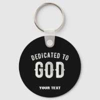 DEDICADO A DEUS TEXTO BRANCO LEGAL PERSONALIZÁVEL