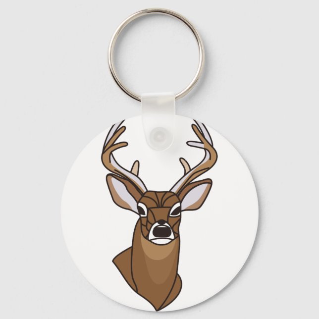 Chaveiro Deer Head (Frente)