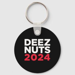 Chaveiro Deez Nuts 2024 - Meme Humorístico Republicano Demo