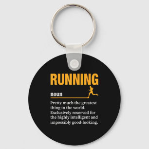 Chaveiro Definição de Corrida Humor Maratona Atleta Engraça