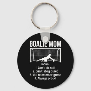 Chaveiro Definição de Mãe de Goleiro de Futebol Mãe de Gole