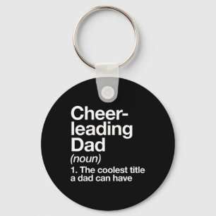Chaveiro Definição de Pai de Cheerleading Engraçado Esporte