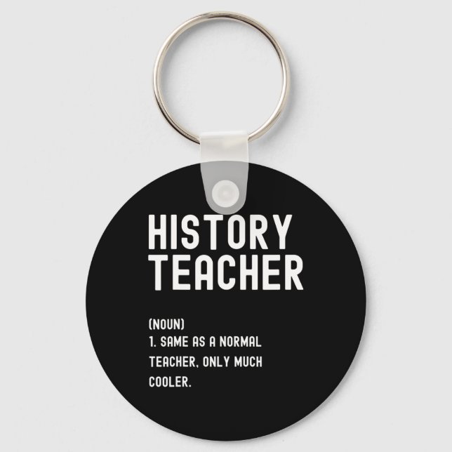 Chaveiro Definição de Professores de História Primeiro Dia  (Frente)