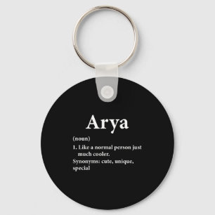 Chaveiro Definição do Nome Arya
