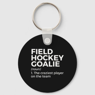 Chaveiro Definição engraçada de goleiro de hóquei de campo