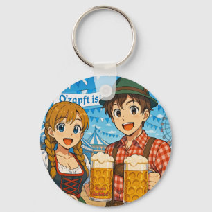 Chaveiro Degustação de cerveja durante o Oktoberfest em Mun
