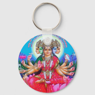 Chaveiro Deidade de Gayatri Devi da deusa