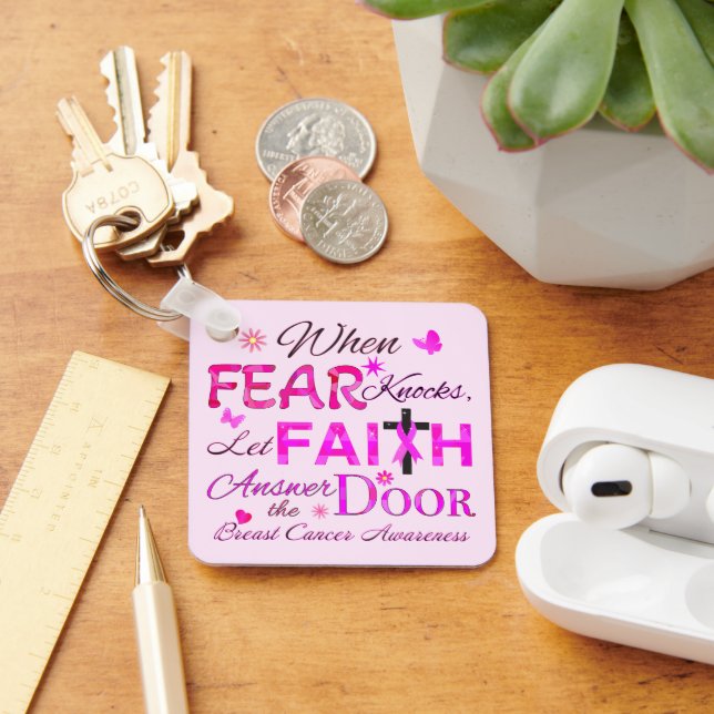 Chaveiro Deixe a FAITH atender a porta (Mesa)