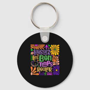 Chaveiro Deixe Boas Festas Rolar New Orleans Boho Carnaval