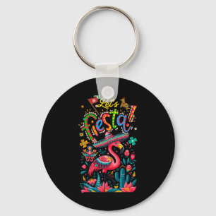 Chaveiro Deixe Fiesta Mexicana Flamingo Cinco De Mayo An