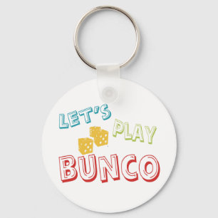 Chaveiro deixe-nos jogar o bunco