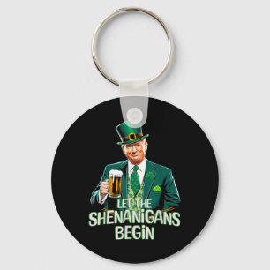 Chaveiro Deixe Os Shenanigans Começarem A Rua Engraçada. Pa
