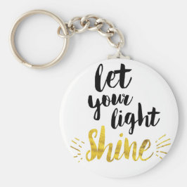 Chaveiro Deixe Sua Luz Brilhar