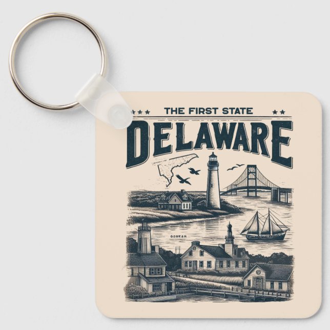 Chaveiro Delaware (Frente)