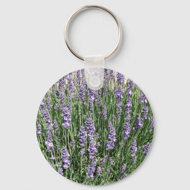 Chaveiro Delícia de Lavanda Roxa (Frente)