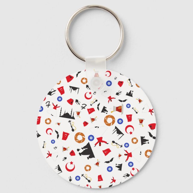 Chaveiro Delícia Turca - Itens turcos do país (Frente)