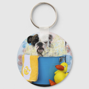 Chaveiro Delilah - buldogue inglês