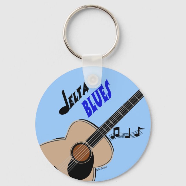 Chaveiro Delta Blues (Frente)