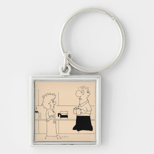 Chaveiro Demasiado café (Frente)